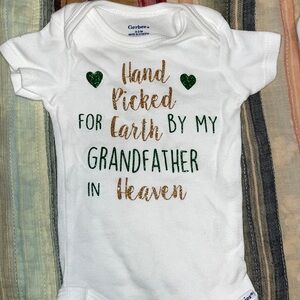 Hand picked for earth onesie